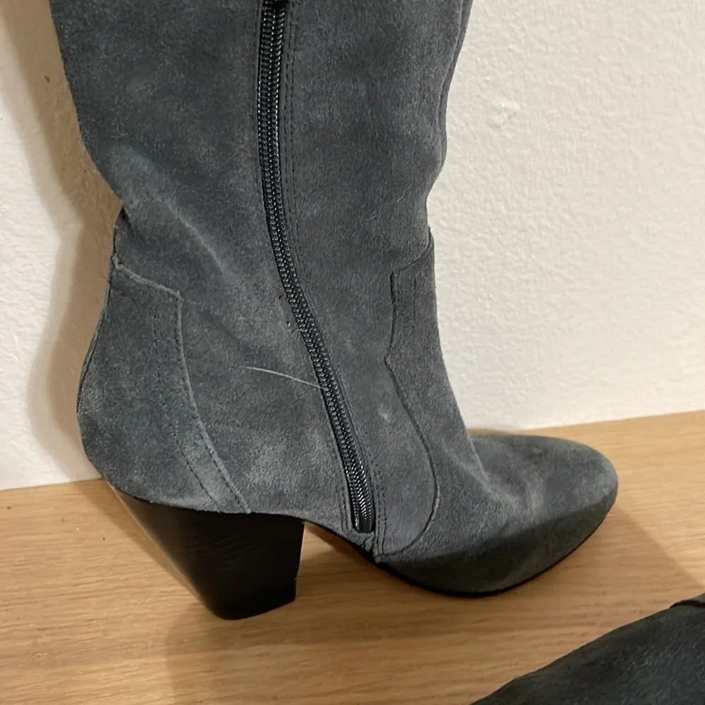 Corso Como Over the knee Suede gray Boots Size 6M - Picture 15 of 16